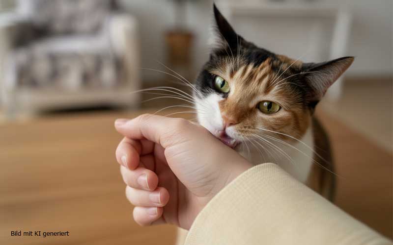 Streichelaggression bei Katzen